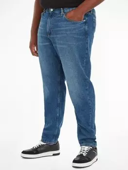 Узкие зауженные джинсы Calvin Klein Jeans, темный деним