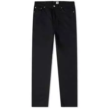 Узкие зауженные джинсы Edwin, черный