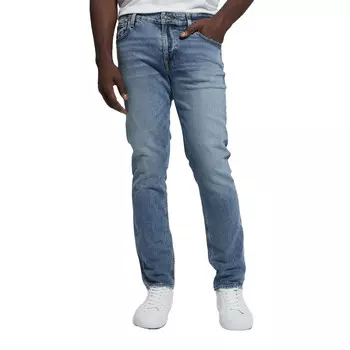 Узкие зауженные джинсы Guess, синий