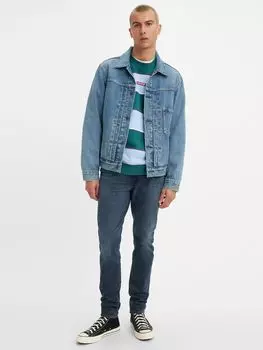 Узкие зауженные джинсы Levi's 512, синий деним