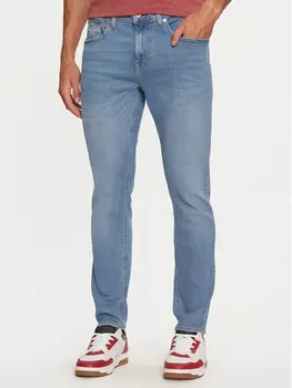 Узкие зауженные джинсы Tommy Jeans, синий