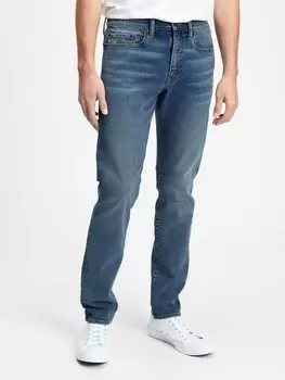 Узкие зауженные всесезонные джинсы Gap, синий