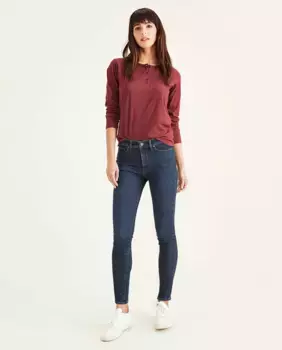 Узкие женские джинсы Dockers, синий