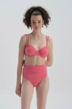 Узкий бикини-топ лосося Dagi, розовый