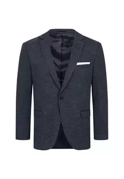 Узкий пиджак INDUMENTUM, темно-синий