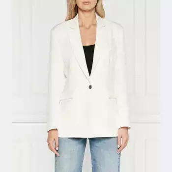 Узкий пиджак Liu Jo, белый