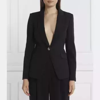 Узкий пиджак Liu Jo, черный