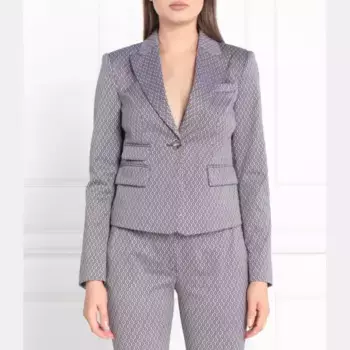 Узкий пиджак Liu Jo, фиолетовый