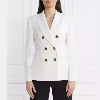 Узкий пиджак Pinko, белый