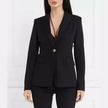 Узкий пиджак Pinko, черный