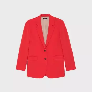 Узкий пиджак Tailored из крепа Admiral Theory