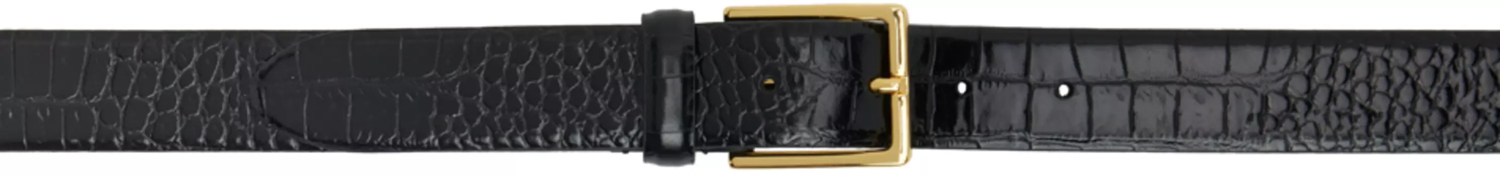 Узкий пояс Anderson's, черный