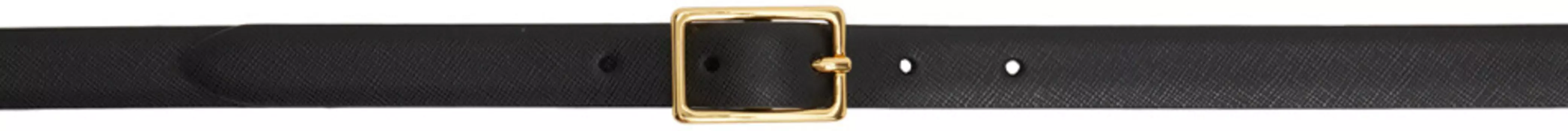 Узкий пояс Anderson's, черный