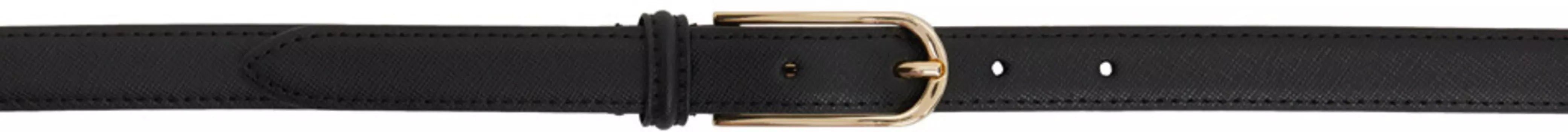 Узкий пояс Anderson's, черный