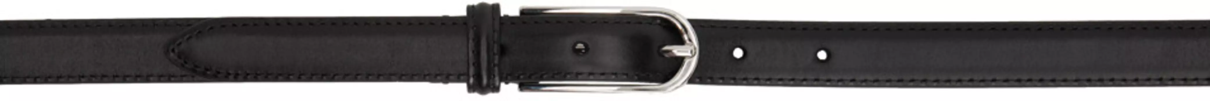 Узкий пояс Anderson's, черный