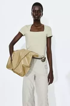 Узкий ремень H&M, черный