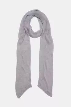 Узкий шарф металлизированного цвета Mint Velvet, серебряный