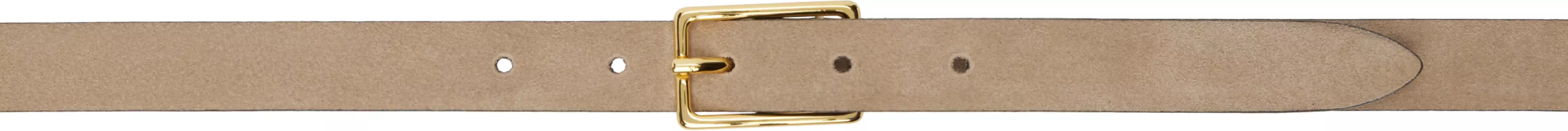 Узкий замшевый ремень Anderson's