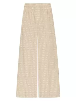 Узор-жаккардовые брюки Kenzo, нейтральный