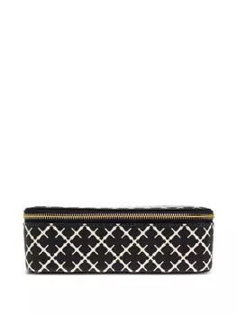 Узорчатая холщовая косметичка By Malene Birger