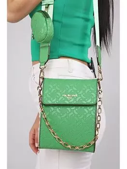 Узорчатая мини-кошелек Детальная Женская сумка через плечо Cacharel