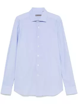 Узорчатая рубашка Corneliani, синий