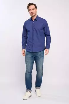 Узорчатая рубашка с длинными рукавами Kvl By Kenvelo, индиго