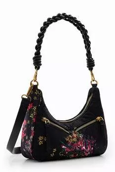 Узорчатая сумка с карманами на молнии Desigual, белый