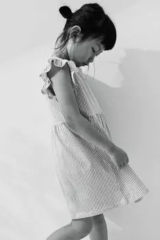 Узорчатое платье H&M, синий