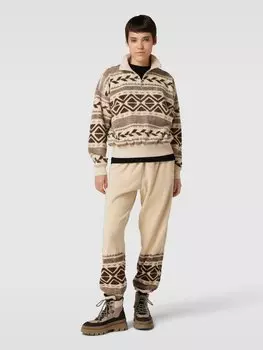 Узорчатые брюки Polo Ralph Lauren, бежевый