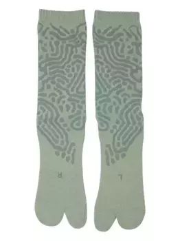 Узорчатые носки Goldwin, зеленый