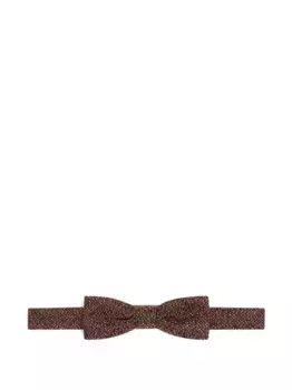 Узорчатый галстук-бабочка DRIES VAN NOTEN, коричневый