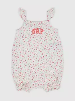 Узорчатый комбинезон Gap, розовый