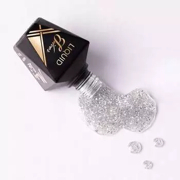 В1 цветной и гибридный топ жидкое серебро 10 г Liquid Silver MollyLac 2, Molly Lac