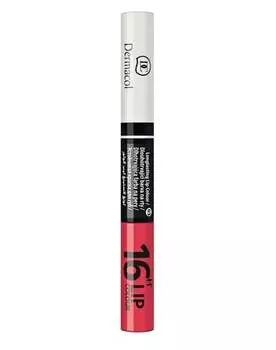 В1, помада и блеск для губ 03, 7,1 мл Dermacol, Lip Color Longlasting 2