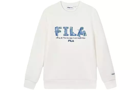 V&a X Толстовка мужская белая Fila, белый