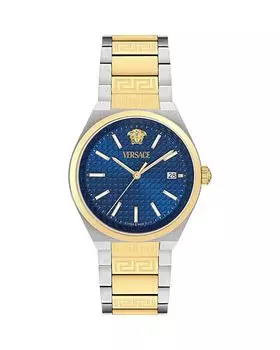 V-Auria Watch, 39 мм Versace, мультиколор