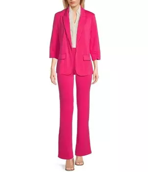 В. Брюки-клеш со средней посадкой San Francisco I.N. San Francisco, розовый