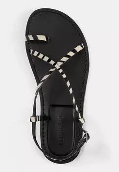 Вьетнамки Animal Flat PULL&BEAR, крапчатый бежевый