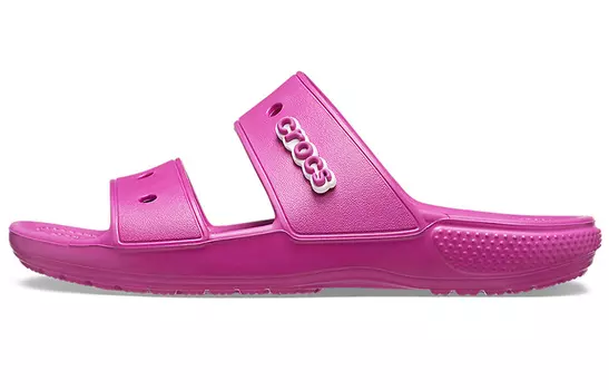 Шлепанцы и сланцы Crocs Classic Cozy Unisex Purple Red Sandals