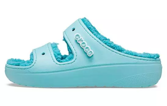 Шлепанцы и сланцы Crocs Slide Slippers Unisex Glass Blue