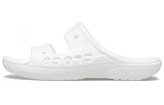 Шлепанцы и сланцы Crocs Fashion Casual Unisex White Slippers