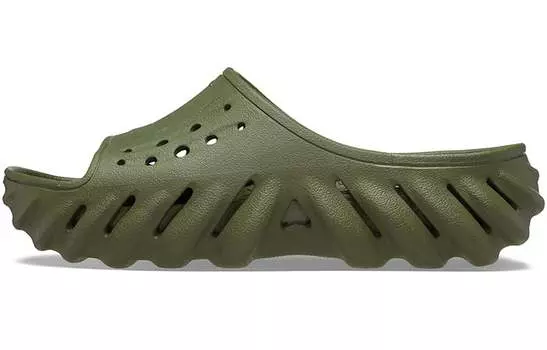 Шлепанцы и сланцы Crocs Echo Slide Army Green