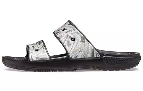 Шлепанцы и сланцы Crocs Slide Slippers Unisex Black/Multicolor