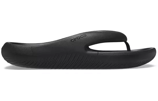 Шлепанцы и сланцы Crocs Mellow Recovery Flip 'Black'