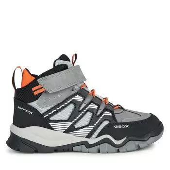 Вьетнамки Geox J Montrack Boy B Abx J26HBC 0FUME C0036 S Grey/Orange, серый