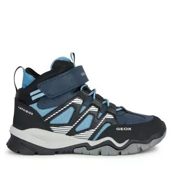 Вьетнамки Geox J Montrack Boy B Abx J26HBC 0FUME CF44Y S Navy/Lt Avio, темно-синий