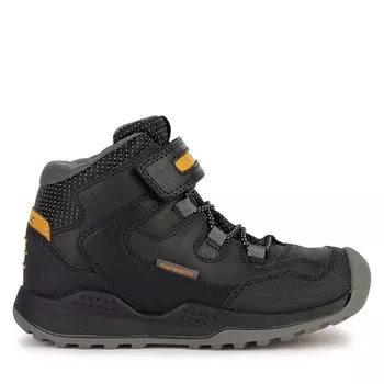 Вьетнамки Geox J Teram Boy B Abx J16AEA 0MEFU C9241 S Black/Dk Yellow, черный