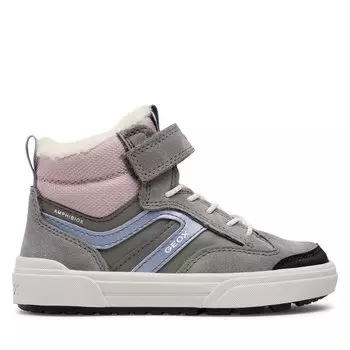 Вьетнамки Geox J Weemble G. B Abx A J260LA 0ME22 C0502 S Grey/Pink, серый