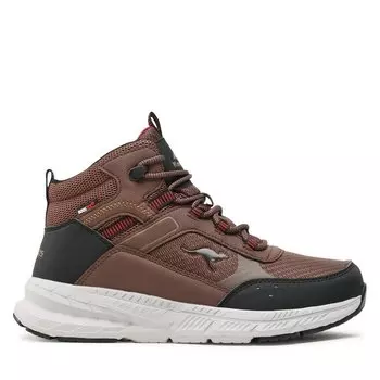 Вьетнамки KangaRoos K-Uo Take Mid Rtx 81141 000 3040 Coffee/Rouge, коричневый